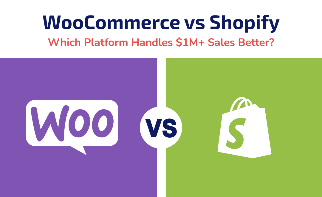 WooCommerce vs Shopify: Which Platform Handles $1M+ Sales Better? (Performance Test Results)