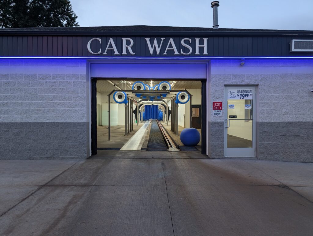 Ship Shape Car Wash Tunnel